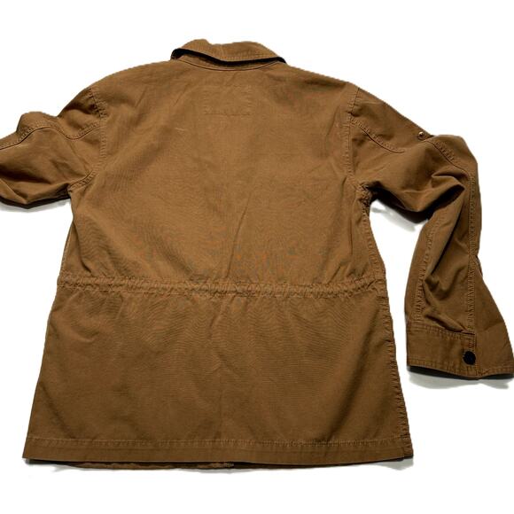 J CREW  Brigadier Utility Jacket Coat Tan Khaki Military Field L - Picture 4 of 11